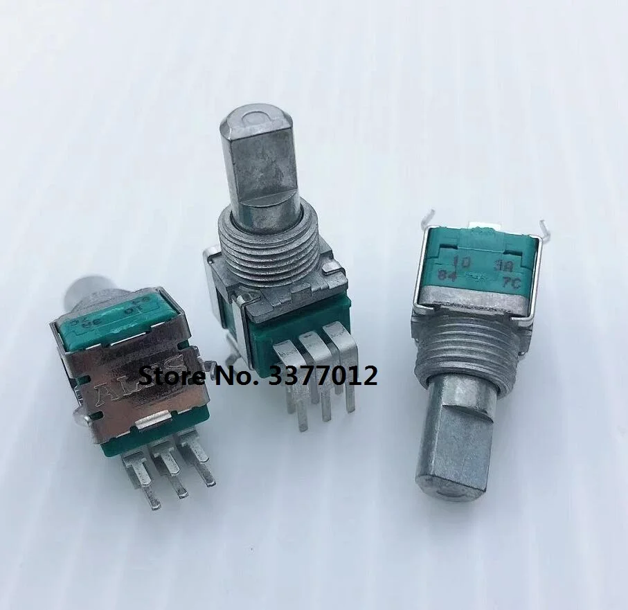 1pcs สําหรับ ALPS RK09L12D0A1W Precision Potentiometer,คู่ A10K แกน,ยาว 15 มม.