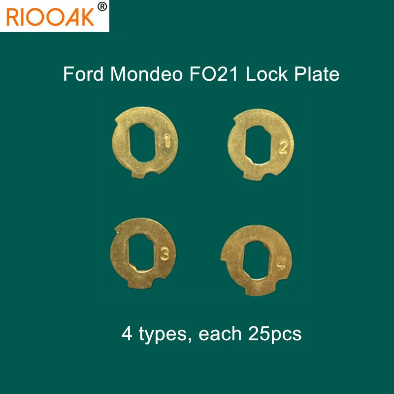 

100pcs/lot Car Lock Reed FO21 Plate For Ford Mondeo NO 1.2.3.4 Each 25PCS For Ford Lock Repair Kits Locksmith Supplies