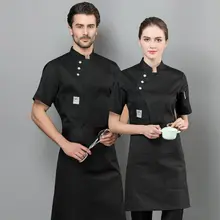 Summer Chef Uniform Red and White #3