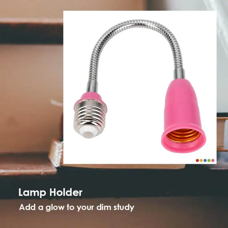 E27 LED Glühbirne Halter Universal Flexible Erweiterung Lampe Adapter Buchse für Hause Glühbirne Basis Beleuchtung Lampen Zubehör