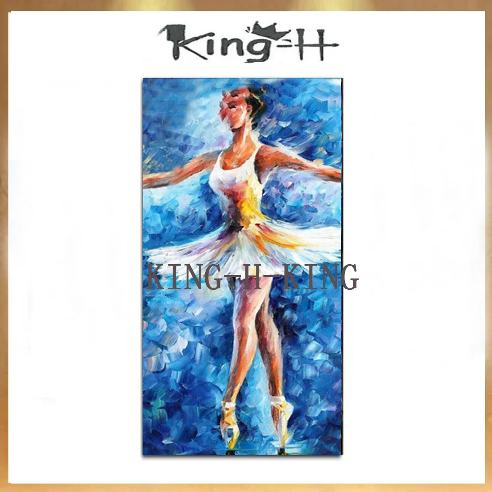 

Large character female dancers household adornment wall painting art photo hand-painted sitting room on the canvas painting