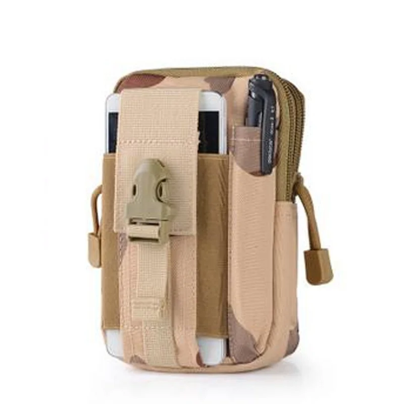 Tactical Molle Pouch Belt Waist Pack Bag Military Running Pouch Camping Mobile Phone Wallet Travel Tool Bag