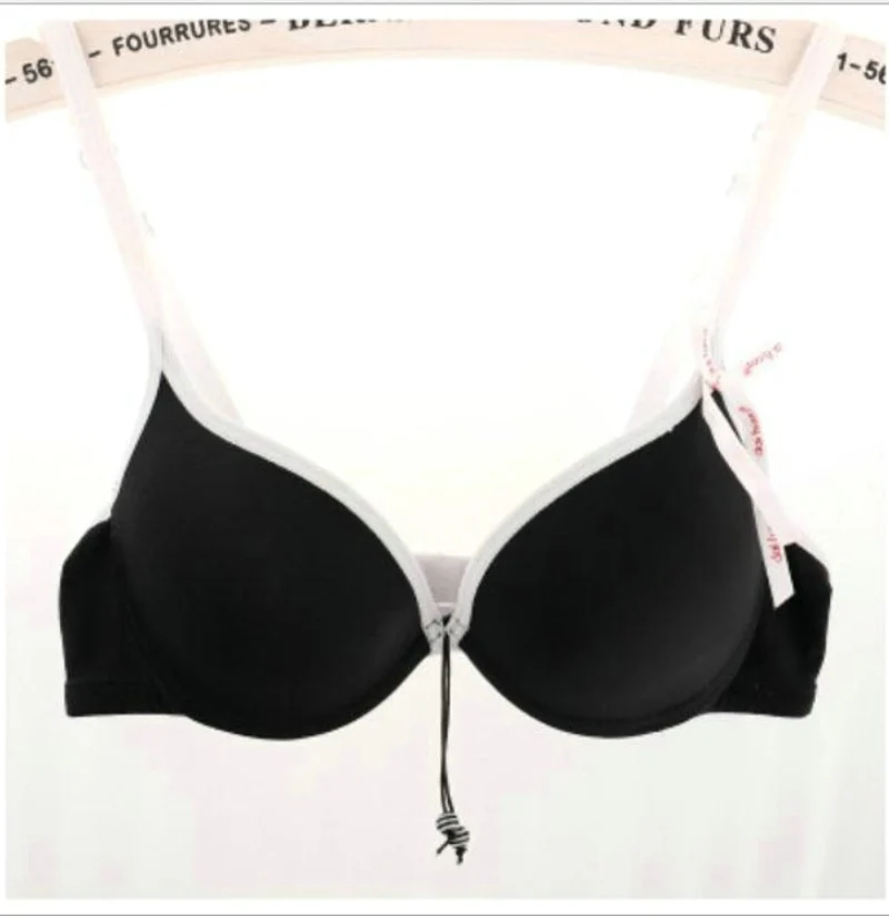 Japanese Candy Solid Color Cotton Lolita Bra Set Underwear Covered Edge Smooth Bras Breathable Underwire Lingerie Cute Girls