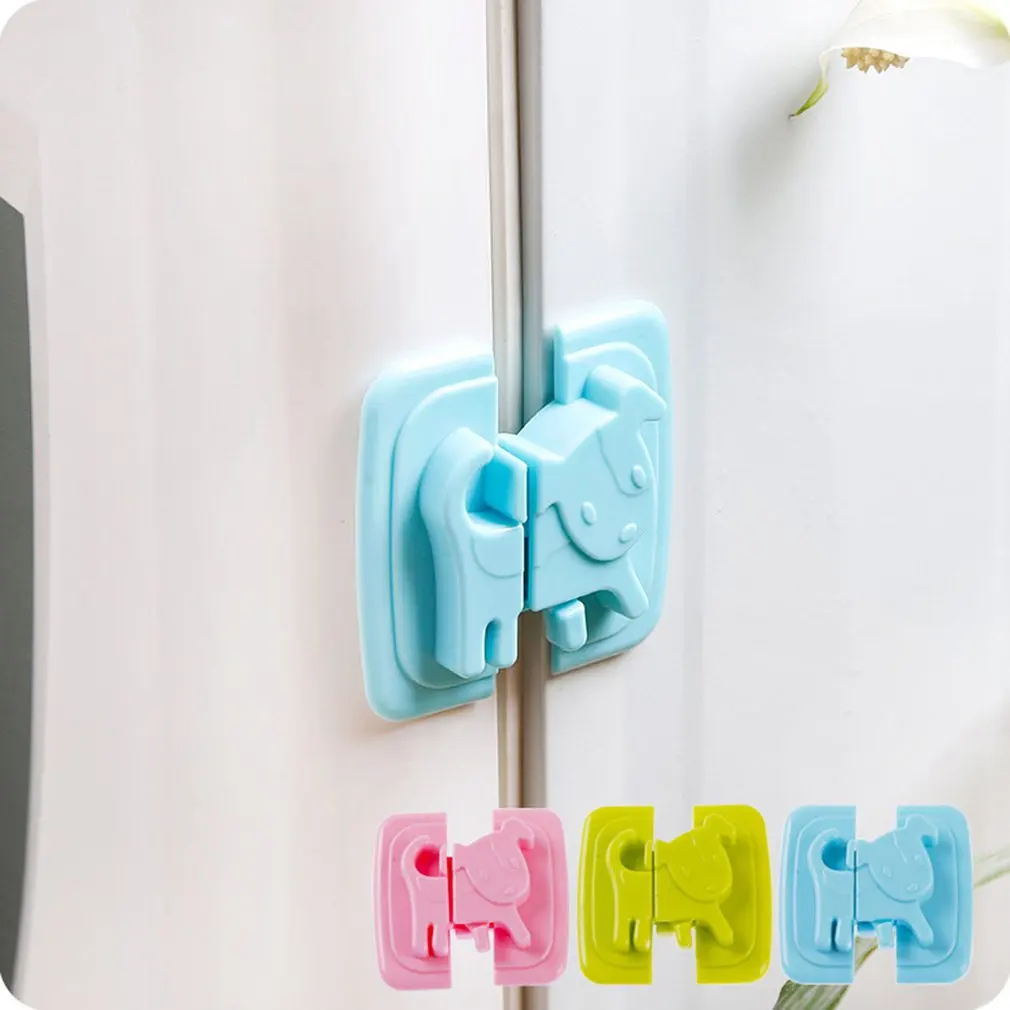 Baby Anti Clip Hand Cabinet Lock Multi-function Children Anti Open Drawer Lock Refrigerator Baby Safety Protection Articles