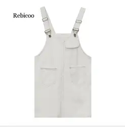 Europe 2020 Summer New Large Size 5XL Spaghetti Strap Denim Sundress Dress Women Fashion Solid Loose Jeans Dress Female