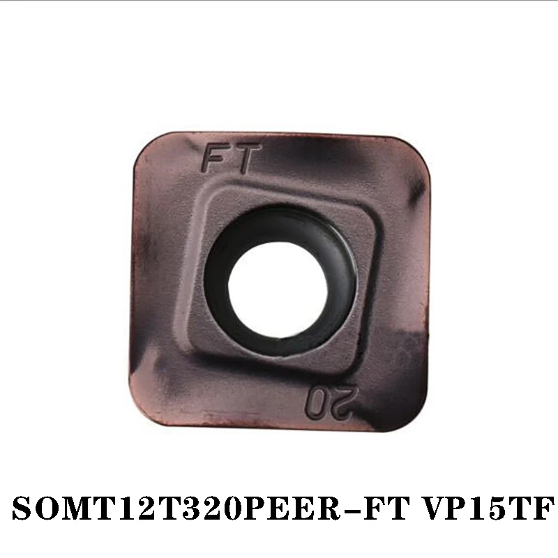 

100% Original SOMT SOMT12T320PEER FT VP15TF 10pcs CNC lathe Insertion Carbide Insert Imported From Japan Efficient And Durable