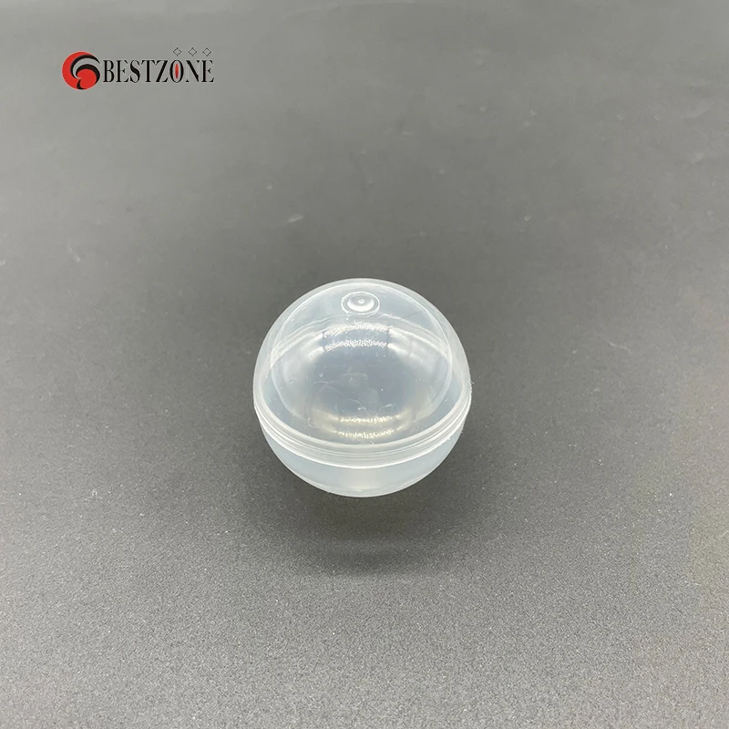 5/10Pcs Diameter 38MM Transparent Plastic Surprise Balls Toy Capsules Empty Eggshell Can Open Box For Vending Machine Kids Gift