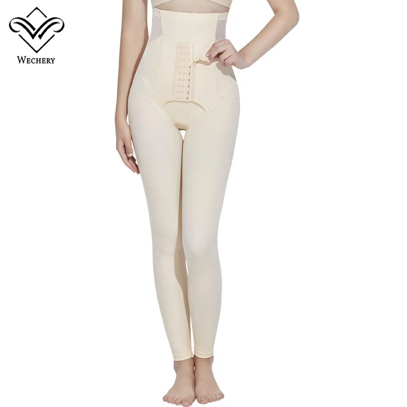 Wechery allenatore vita lunga Shaper intimo donna Sexy Butt Lifter Control mutandine vita alta pancia piatta gambe modellanti Shapewear