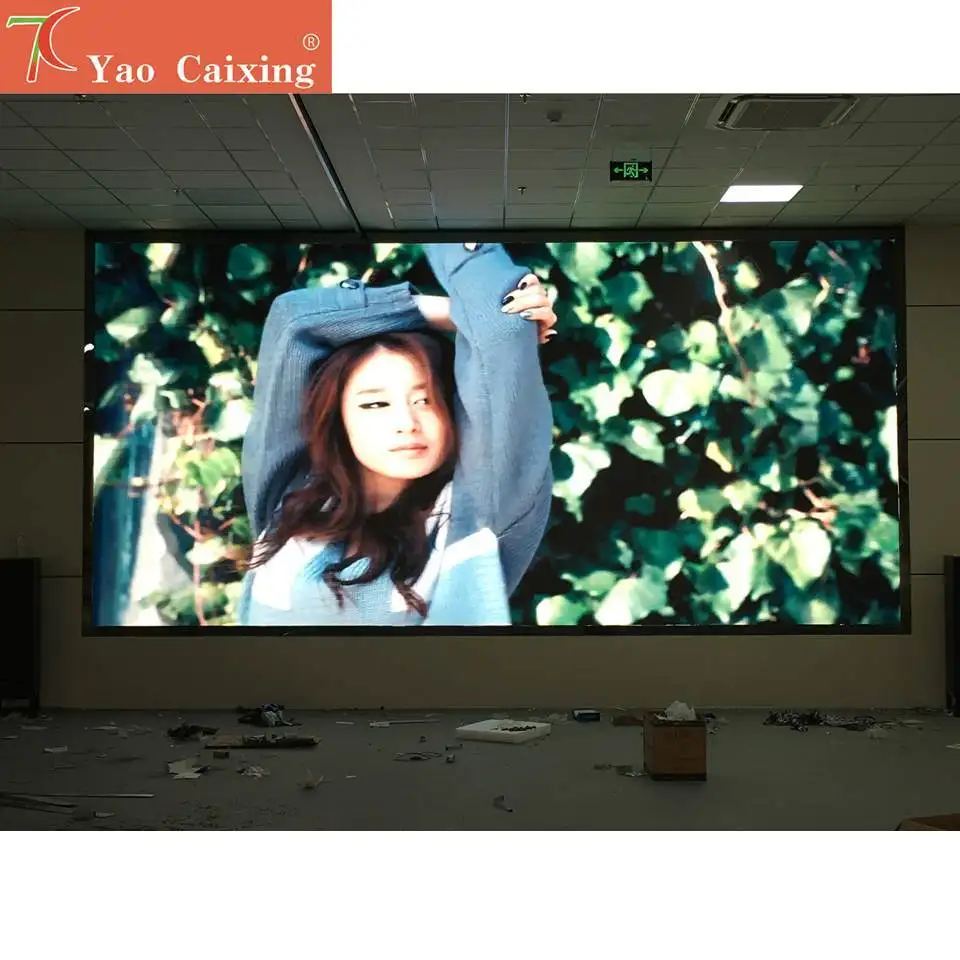 

Led Display P2.5 Indoor Advertising Video Wall Magnets Fixed Installation Screen Equipment