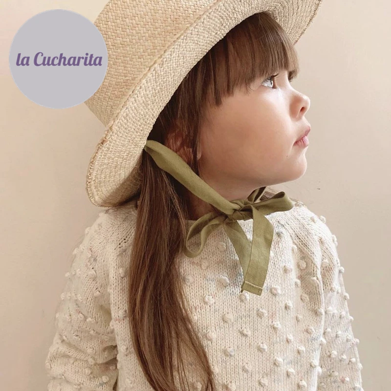 Suéter de punto personalizado para niñas, ropa de punto de marca de lujo, MP, confeti, palomitas de maíz, Otoño e Invierno