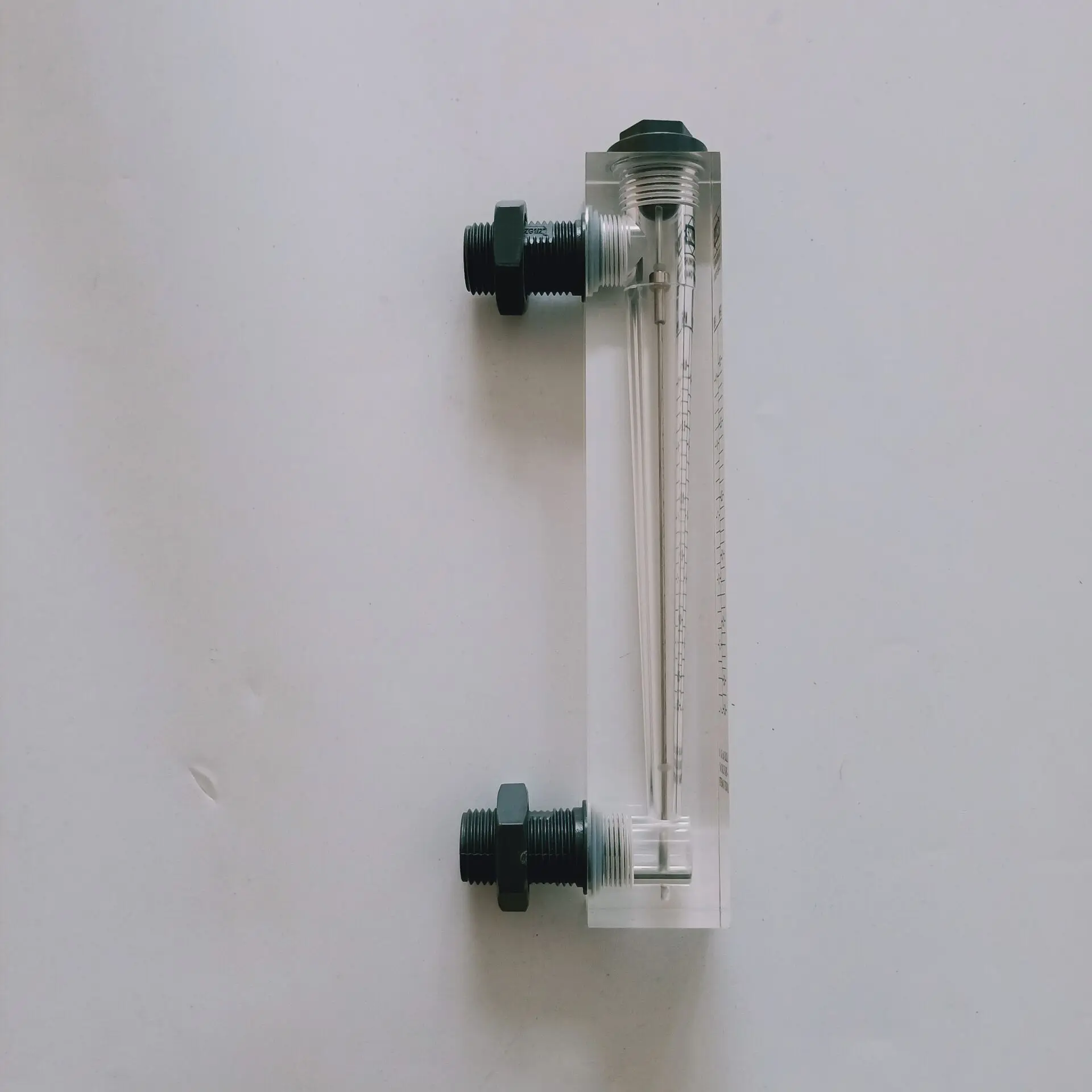 LZM-15L Acrylic panel flowmeter(flow meter) without control valve for liquid and Gas