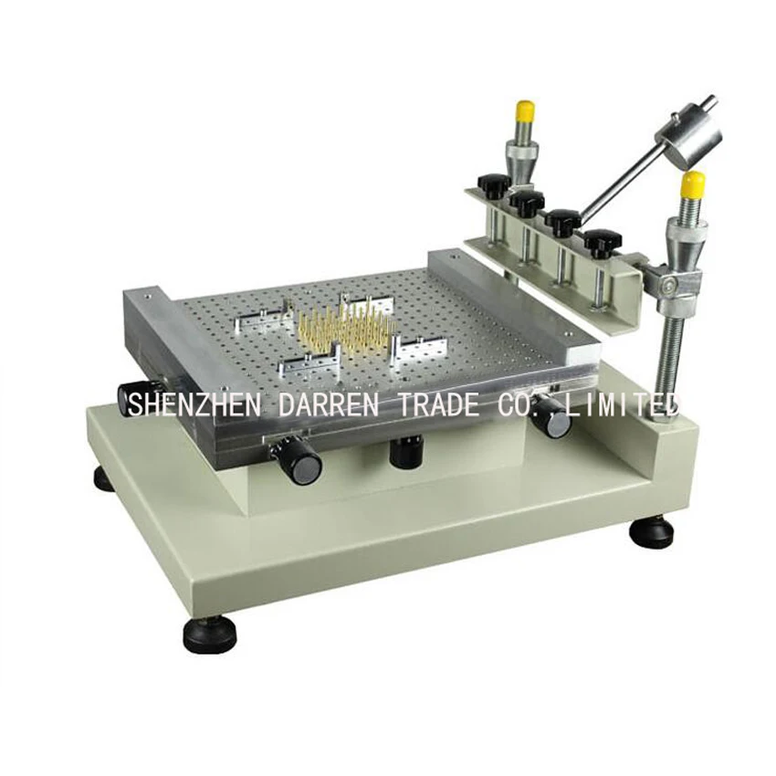 1PC High-precision Manual PCB Silk Screen Press Precise Solder Paste Printing Machine