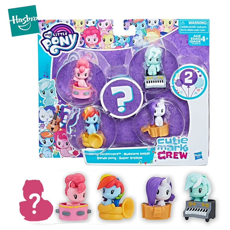 

My Little Pony Original Cutie Mark Collection Pack Soft Girl Doll Toy E0193 Action Figure Toys for Children Gifts Box