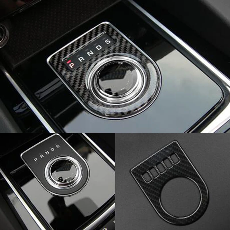 

ABS Chrome Gear Shift Box Control Button Panel Cover Trim Car-Styling For Jaguar XF XE XFL F-PACE 2016 2017 2018 accessories