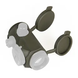 Tactische Rubber Cover Beschermende Houder Beschermhoes Reflex Sight Eye Relief Voor T1 Red Dot Scope