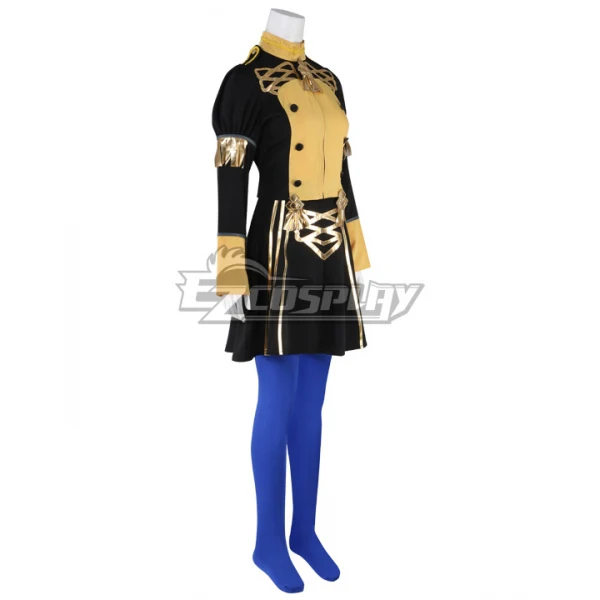 Fire Emblem: Three Houses Wind Flower Snow Moon Officers Academy Blue Lions Ingrid Brandl Galatea Dress Cosplay Costume E001