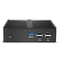 Fanless Mini PC Intel Celeron N2830 HDMI VGA Display 5x USB Ports Gigabit Ethernet Support Windows Linux Rugged Computer