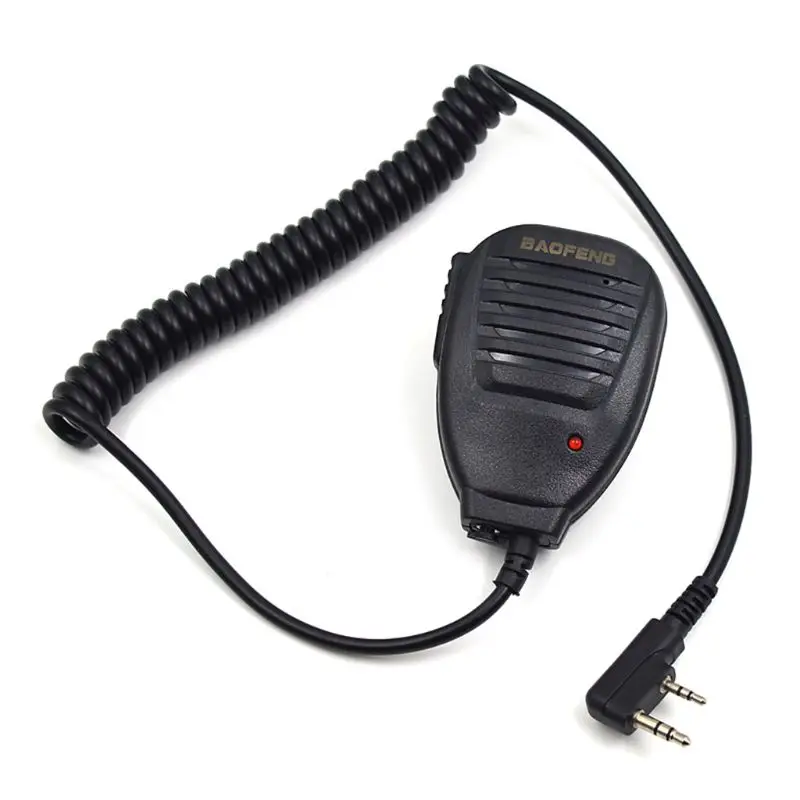 Original Baofeng Radio Speaker Mic Microphone PTT for Portable Two Way Radio Walkie Talkie UV-5R UV-5RE UV-5RA Plus UV-6R