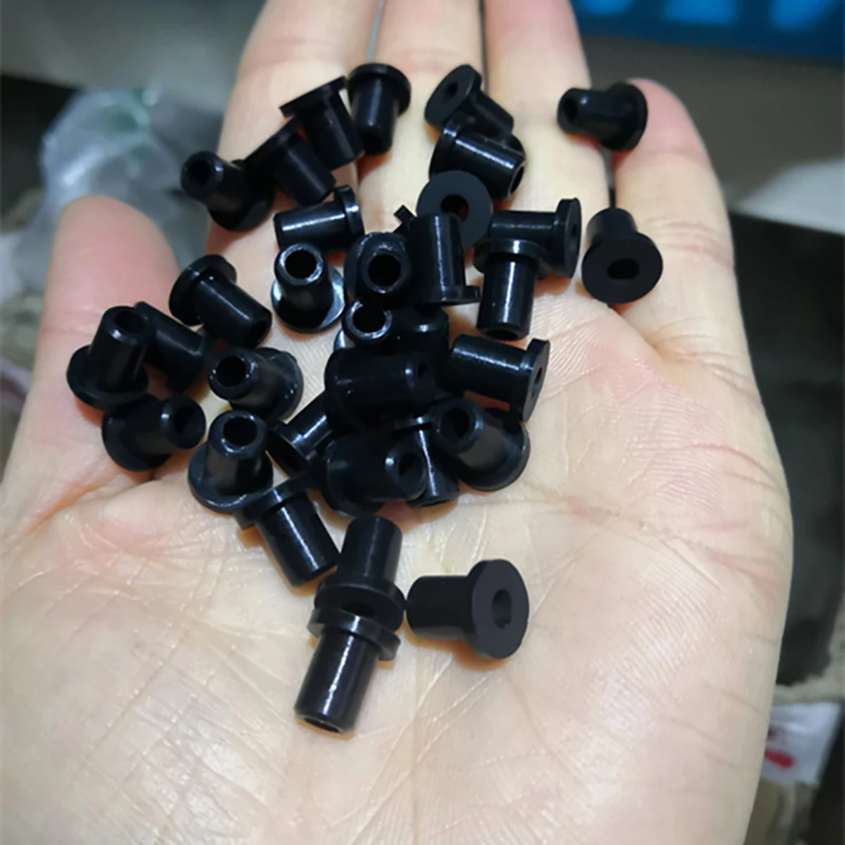 10pcs Black / White Silicone Rubber Grommets Hole Plug 5mm - 24mm Wire Cable Grommet Gasket Protect Bushes