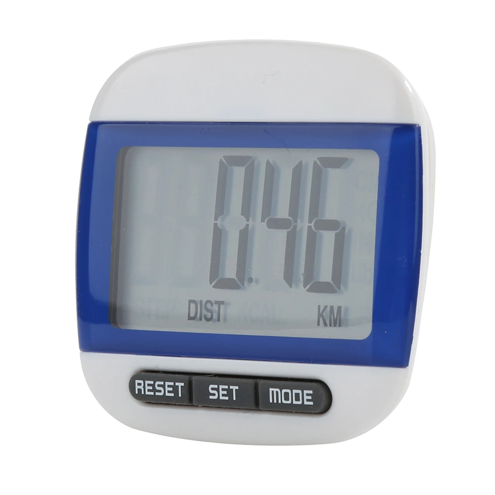 Mini Multifuctional Digital LCD Pedometer Run Walking Distance Step Counter Health Monitor Sport Step Movement Calories Counter