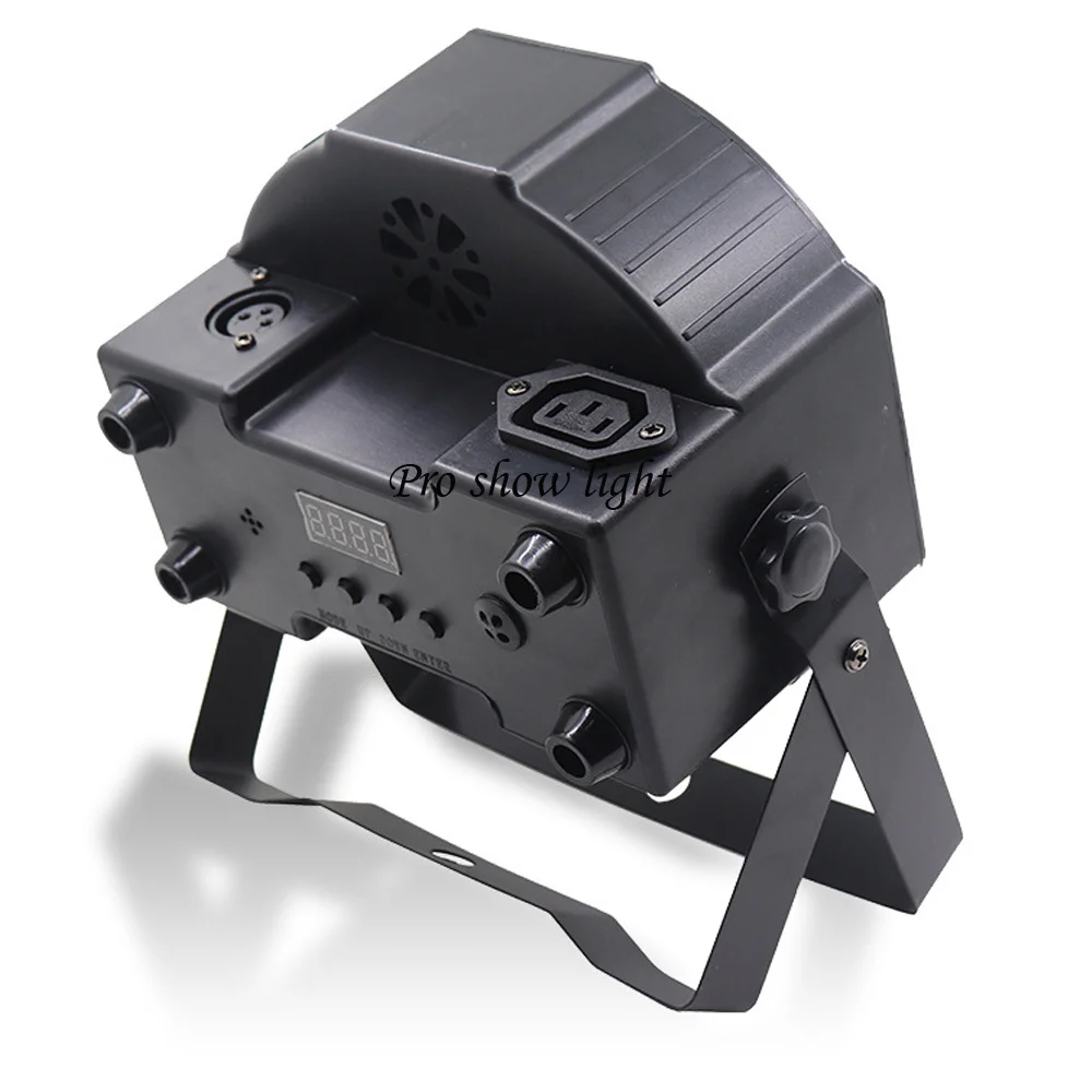 Lot de 4 lumières LED plates 12x18w RGBWAUV, DMX/télécommande, éclairage de scène, Disco, fête