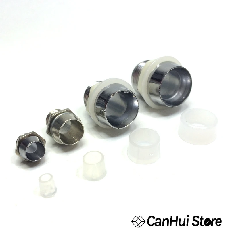 10 p 3mm 5mm 8mm 10mm Chrome Metall LED Halter Lünette Clip Montieren Panel Display Halter für 3mm LEDs Licht-emittierende Diode