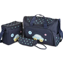 3 teile/satz Mutterschaft Taschen Baby Mama, Baby Tasche für Mutter, multifunktionale Windel Tasche Set Windel Infant Handtasche Schulter Messenger