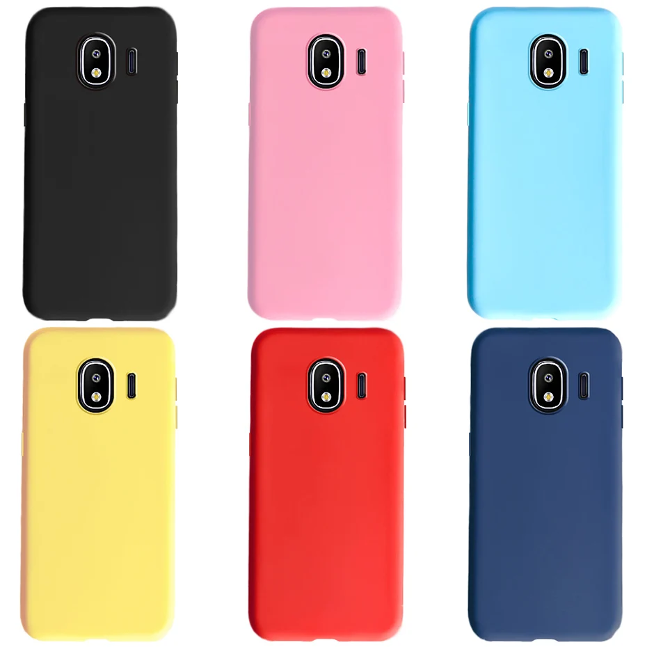 Phone Case For Samsung Galaxy J4 2018 Case Soft TPU Cover For Samsung J4 2018 J400F Back 5.5