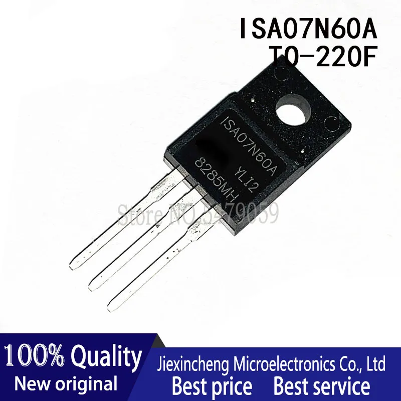 10PCS ISA07N60A 7N60 TO-220F 7A 600V MOSFET New original