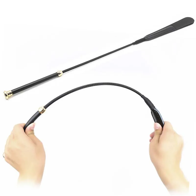 64CM Real Leather Riding Crop Corium Whip with Genuine Leather Top Premium Quality Crops Equestrianism Horse Crop