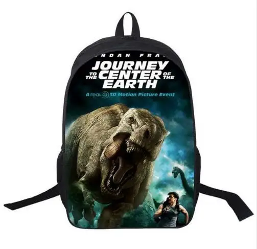 Mochilas con Estampado de dinosaurios para niños, mochilas escolares con temática de Parque Jurásico de dibujos animados