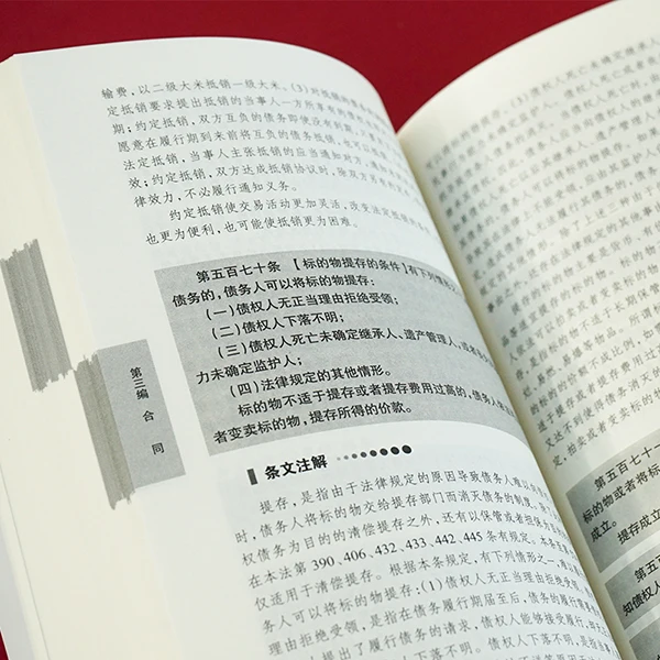 New Chinese Book 2021 Chinese Civil Code Interpret practical questions