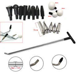 Paintless Dent Repair Rods Kit Auto Dent Repair Tools Hail Damage Repair Kit Car Body Dent Puller Tools Push Hooks