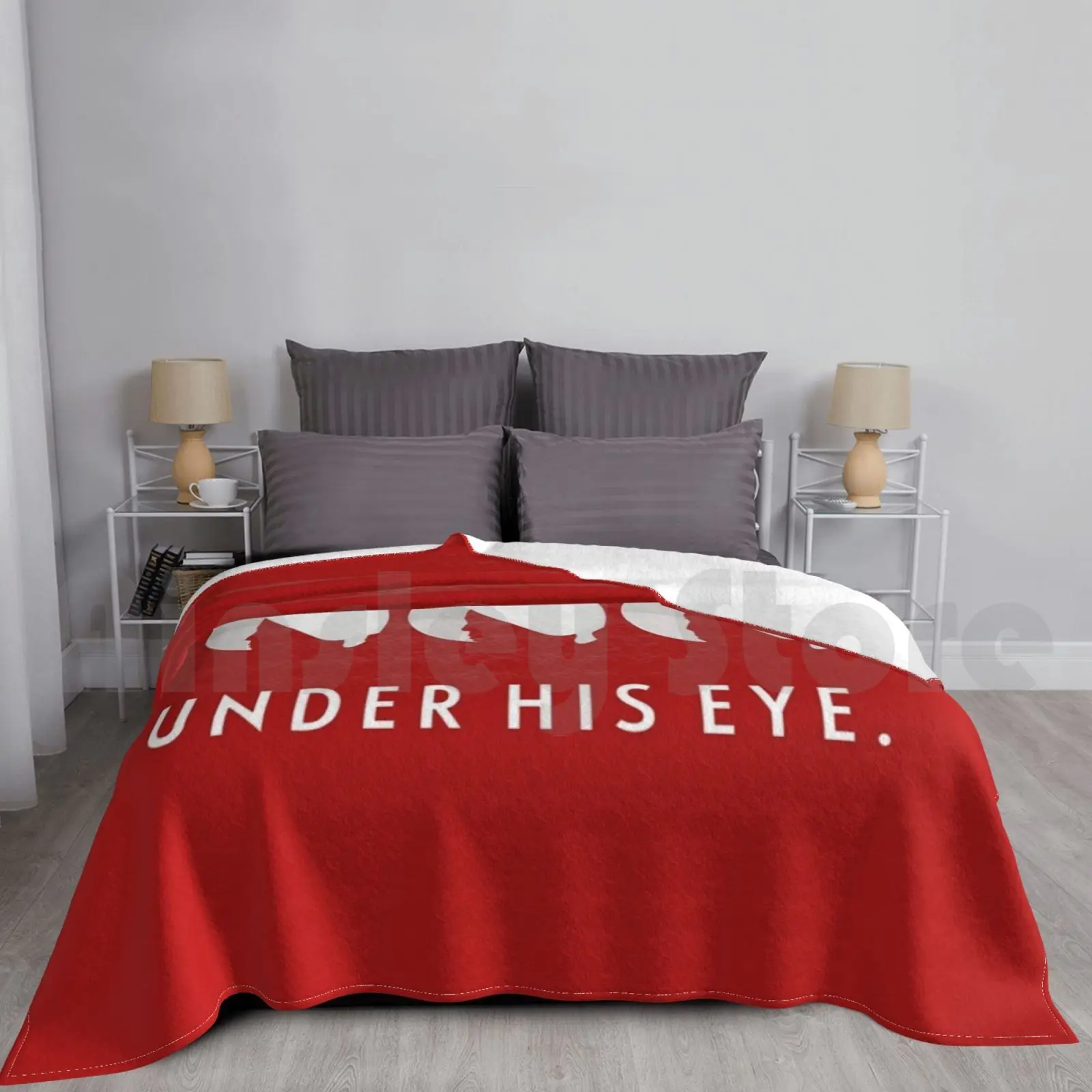 Under His Eye-Handmaids Silhouettes Blanket Fashion Custom 1468 Under His Eye Film Serie