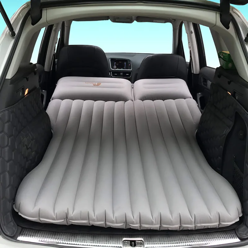 Multifunctional Suede Oxford Car Air Mattress, Portable SUV Air Bed, Rear Travel Bed, Eco-friendly, 2 Person