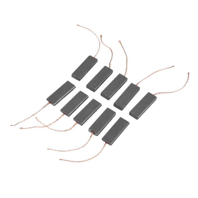 10 قطعة فرش كربون موتور فرش كربون لشركة سيمنز طبل نوع غسالة أجزاء 5X13.5X40mm