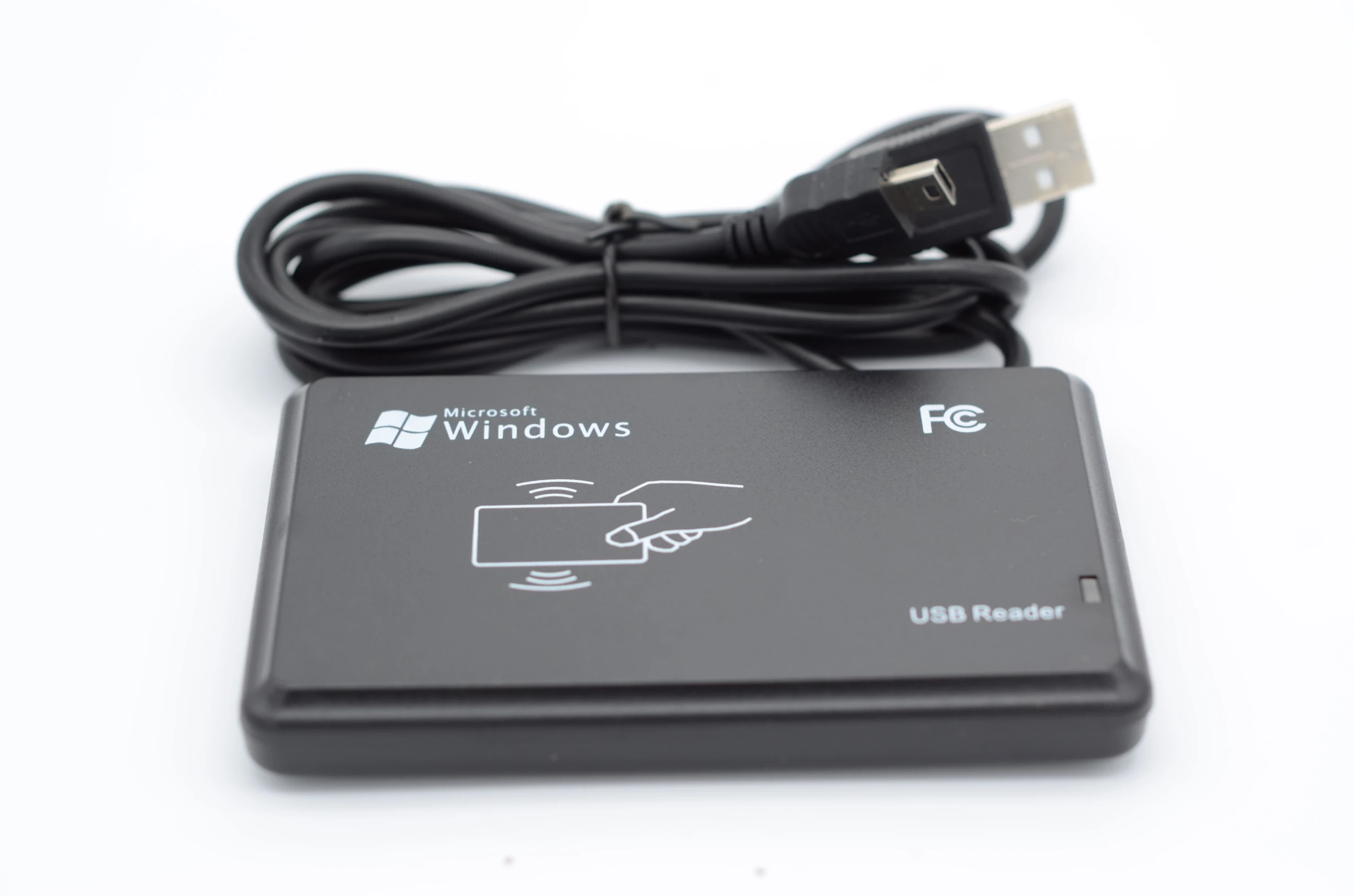 

Оптовая продажа, 100 шт., 125 кГц, USB, считыватель id, usb датчик приближения, Бесплатный драйвер, Считыватель rfid 125 кГц