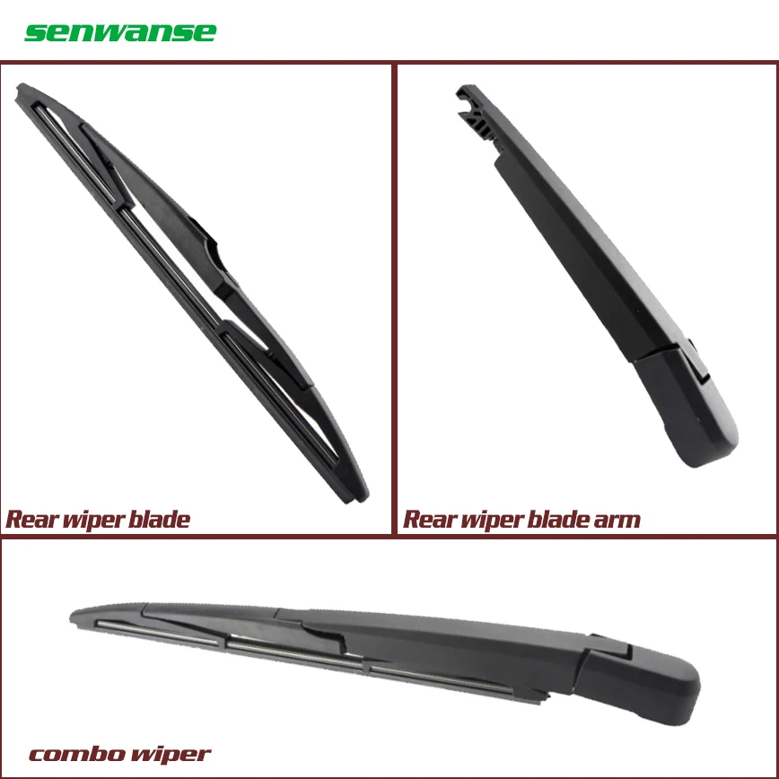 

Senwanse 14 inch Rear Wiper Blade and Arm for Chevrolet Cruze Hatchback J300 2011 - 2016 back windshield windscreen wiper blade