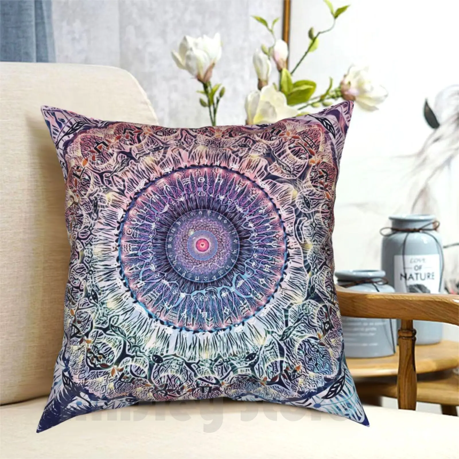 Waiting Bliss Pillow Case Printed Home Soft DIY Pillow cover Cameron Gray Photoshop 2D Psychedelic Love Life Patterns Lsd