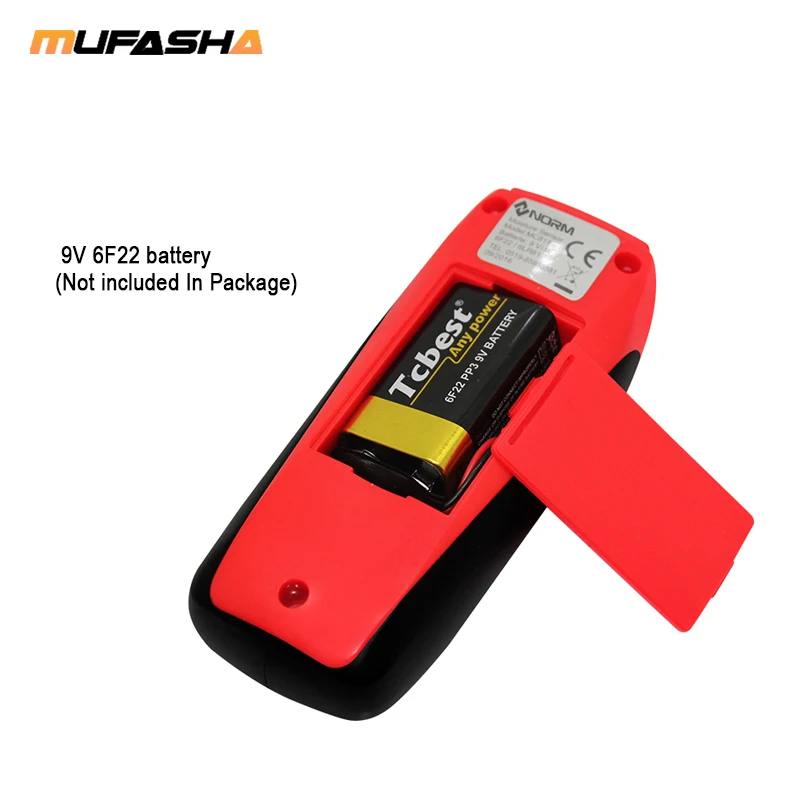 MUFASHA Digital Wood Moisture Meter  Hygrometer Timber Damp Detector