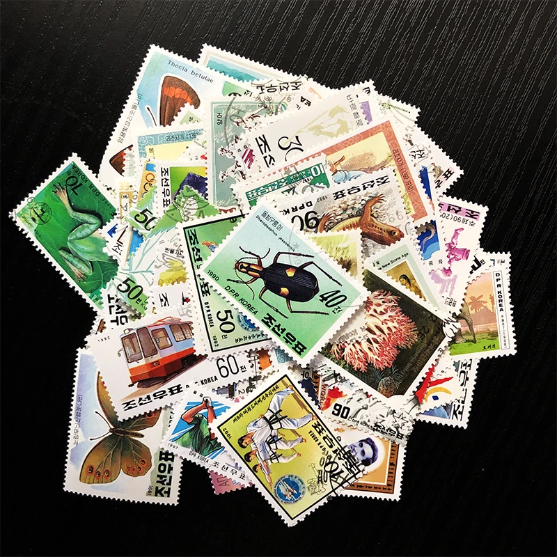 N-K 100 قطعة طوابع بريد مختلفة (طوابع CTO) ، مجموعة مجموعة ، تستخدم مع علامة البريد ، مجموعة حالة جيدة #2