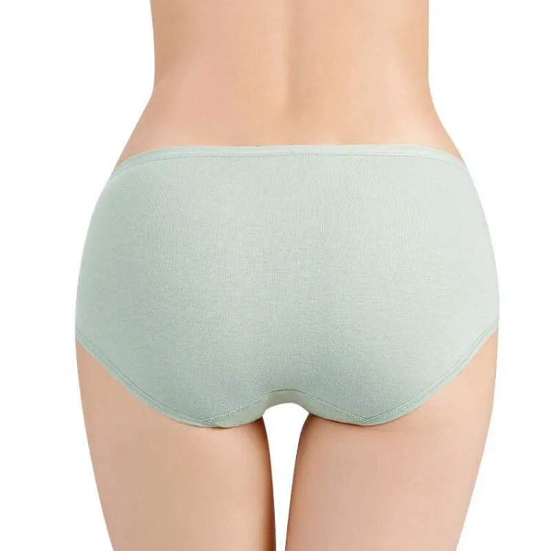 4 Pcs/Lot Panties Women\'s Underwear Cotton Panties Antibacterial Underwear Breathable Briefs Underpanties Girls Sexy Lingeries