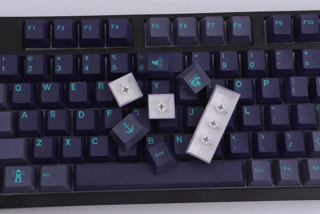 GMK Hammerhead Tastenkappen Kirsche Profil PBT FARBSTOFF-SUB 129 Schlüssel Keycap Für Cherry MX Schalter Mechanische Tastatur Personalisierte Schlüssel kappe