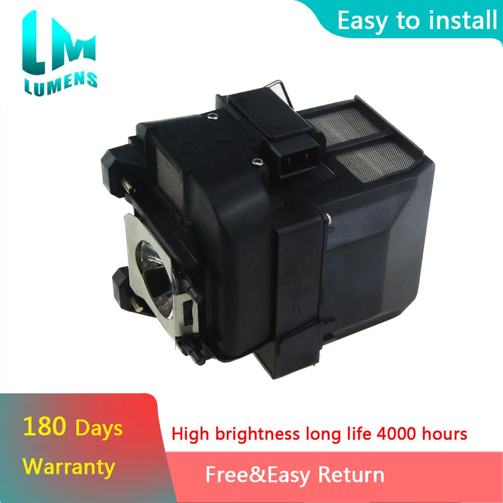 High Bright ELPLP75  for Epson EB1940W EB1945W EB1950 EB1955 EB1960 (mercury free, powered by LED)
