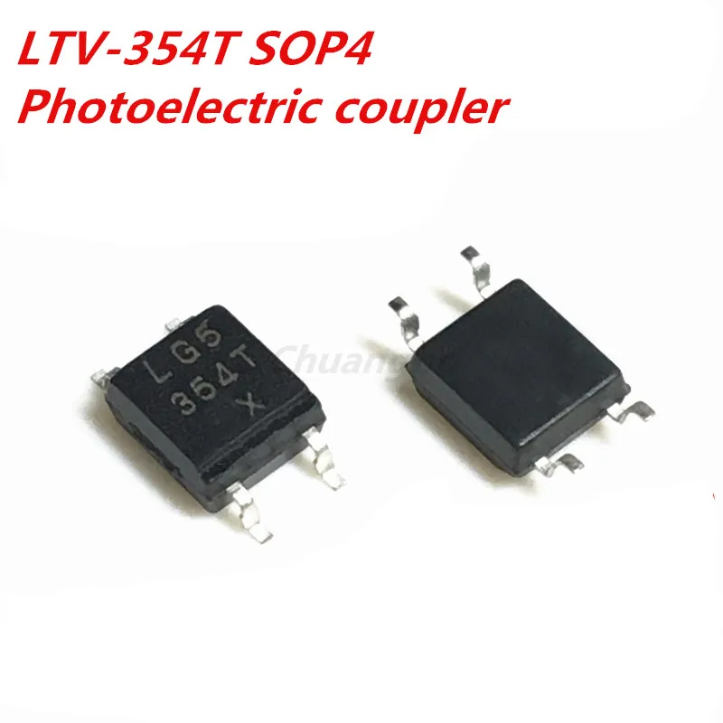 10PCS New and original LTV-354T SOP4 Photoelectric coupler