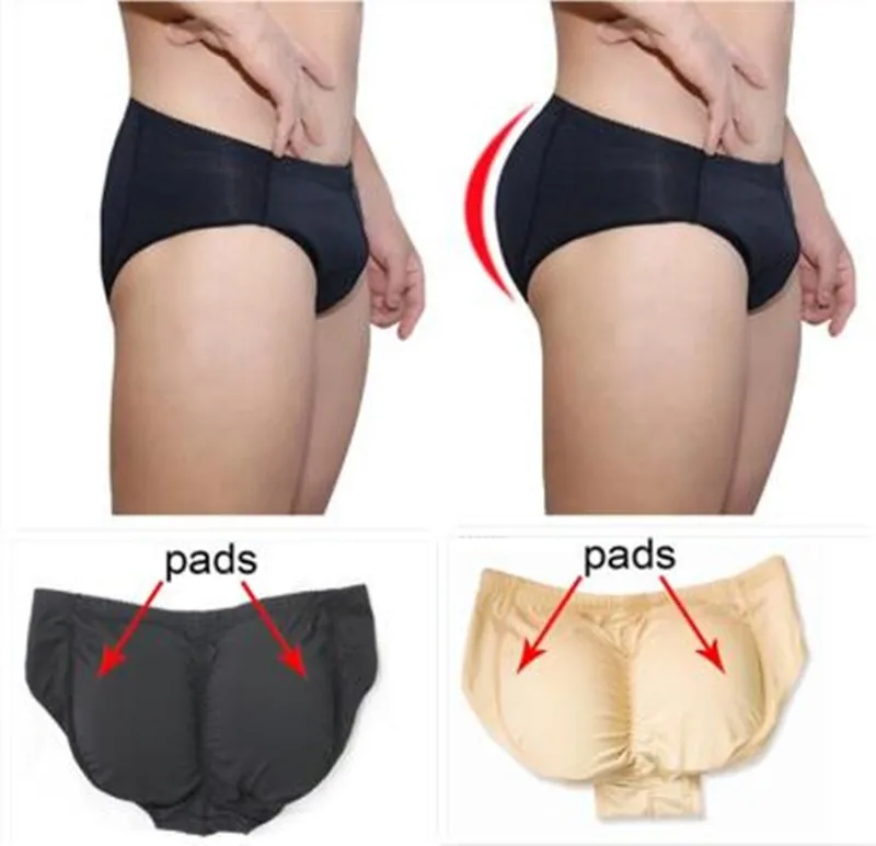 

Men Plus Size Body Shaper lift Hip Padded Shapewear Butt Enhancer Tummy Control Underwear Slimming Butt Lifter Briefs panty