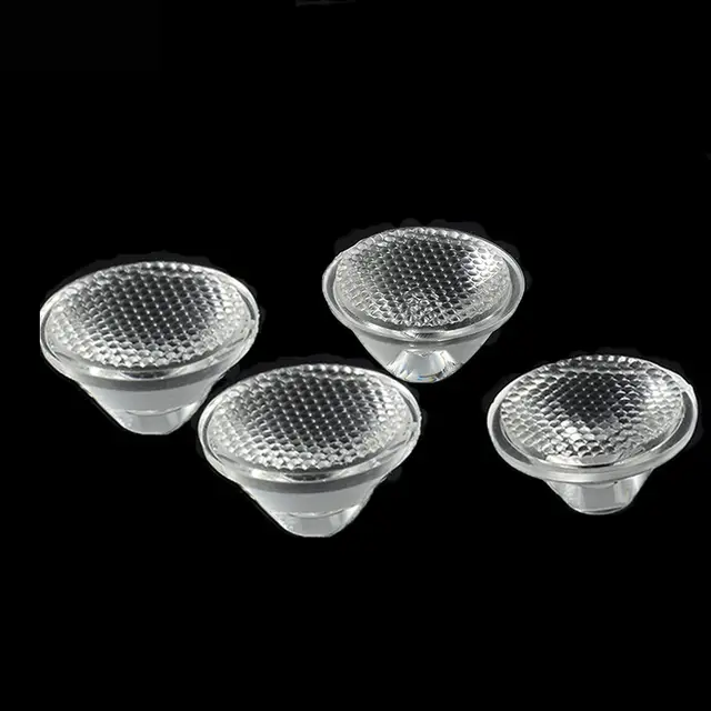 20mm 5/8/10/15/20/25/30/45/60/80/90/120 Degree Optical PMMA LED Lens