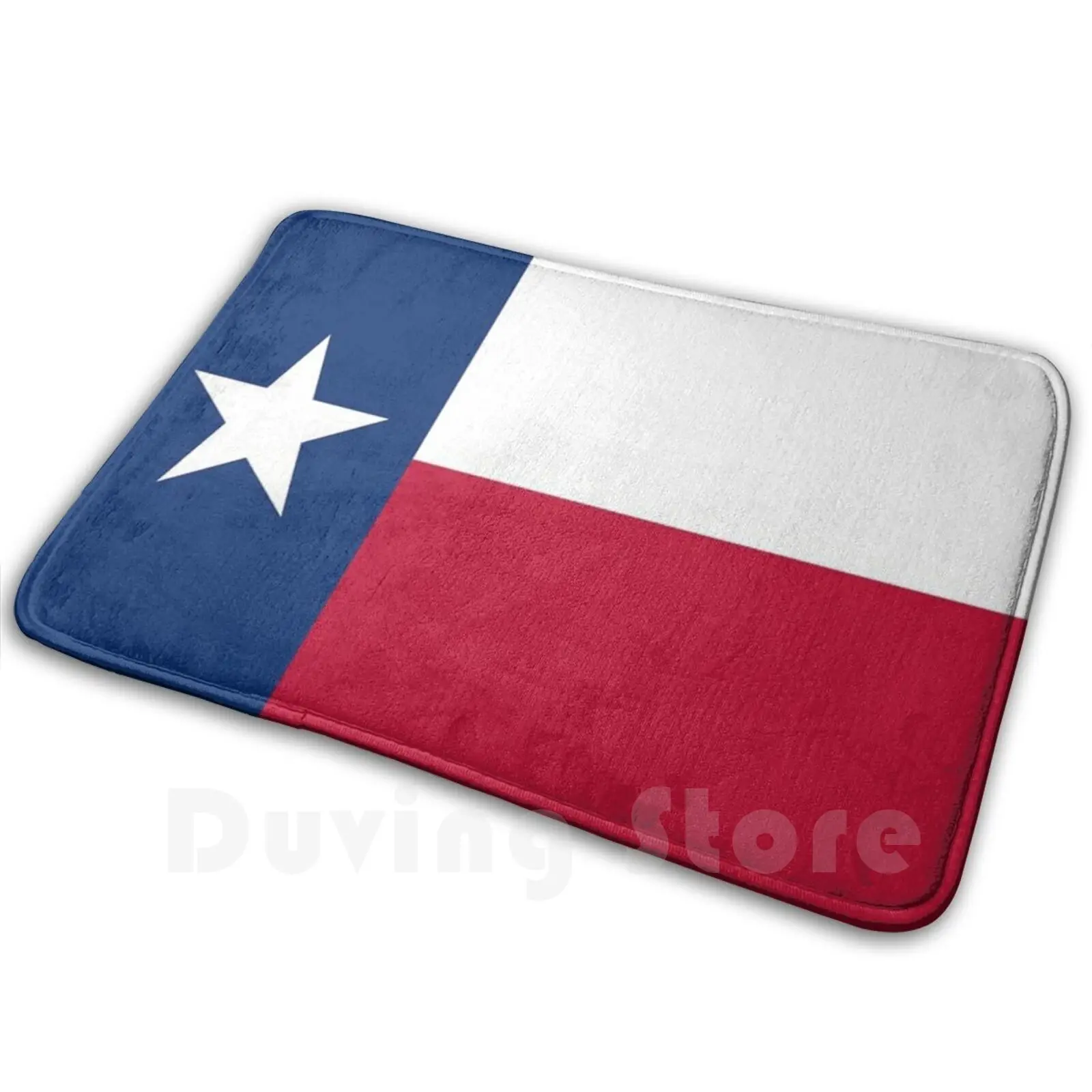 Texas Flag-Flag0100 Mat Rug Carpet Anti-Slip Floor Mats Bedroom Texas Usa America Flag Bubble Alamo Dallas Houston Bigger