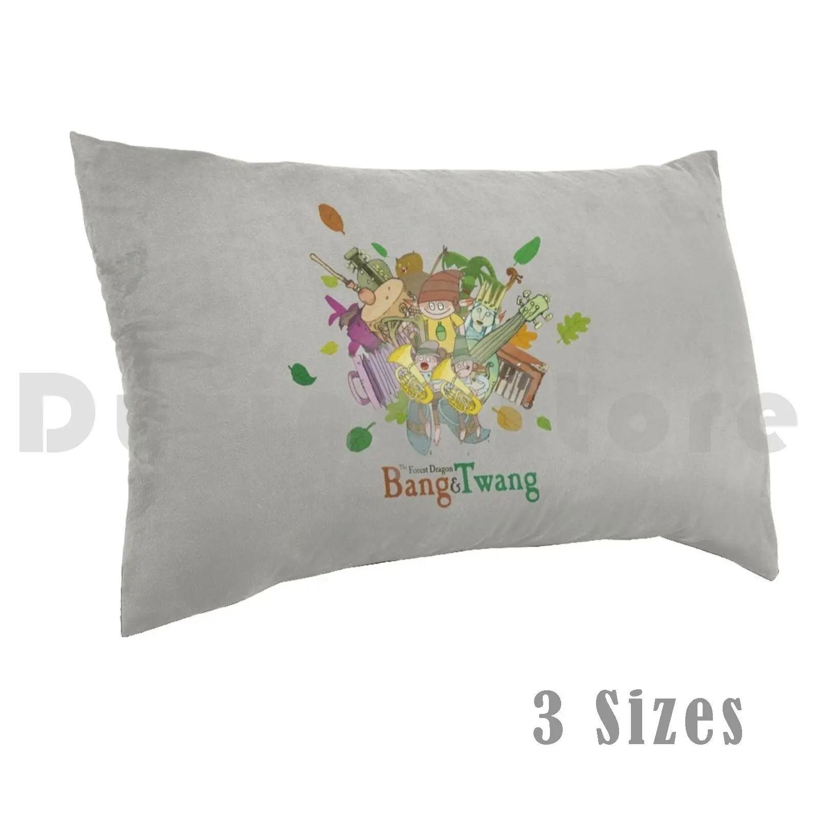 Pillow Case The Forest Dragon Bang & Twang 1929 Amazing Awesome Elf Greedy Boys