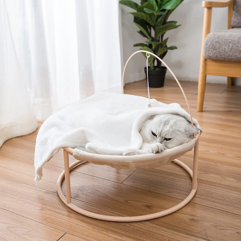 SHUANGMAO Cat Bed House Pet Small Cats Hammock Beds Mat for Kitten Window Lounger Indoor Nest Kennel Sleeping Puppy Cushion